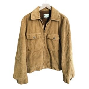 Vintage Sears Fleece-Lined Corduroy Workwear Jacket